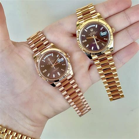 everose gold vs yellow Rolex